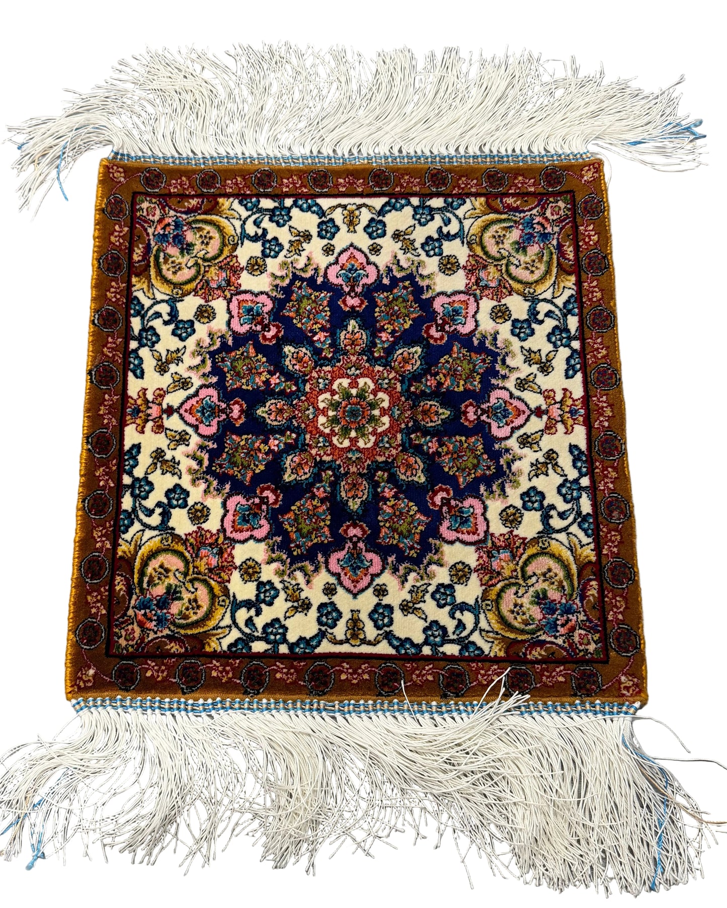 Silk Medallion Table Rug Set – 3 Piece Decorative Collection