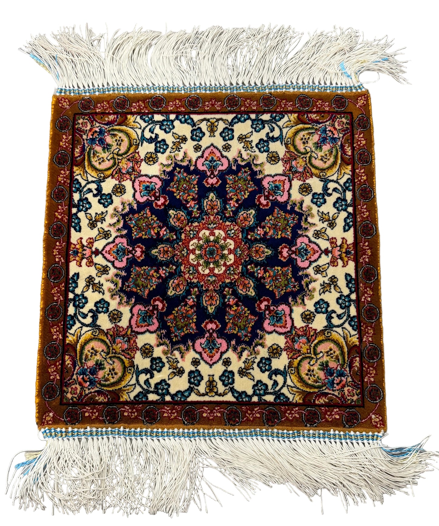 Silk Medallion Table Rug Set – 3 Piece Decorative Collection